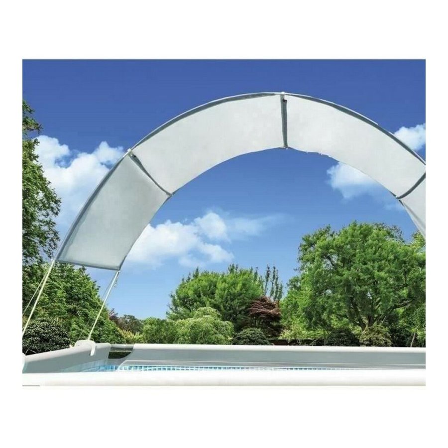 Swimmingpool Cover Intex 28054 Hvid #4