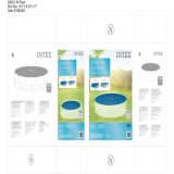 Swimmingpool Cover Intex 28012 Cirkulr Solar  366 cm #8