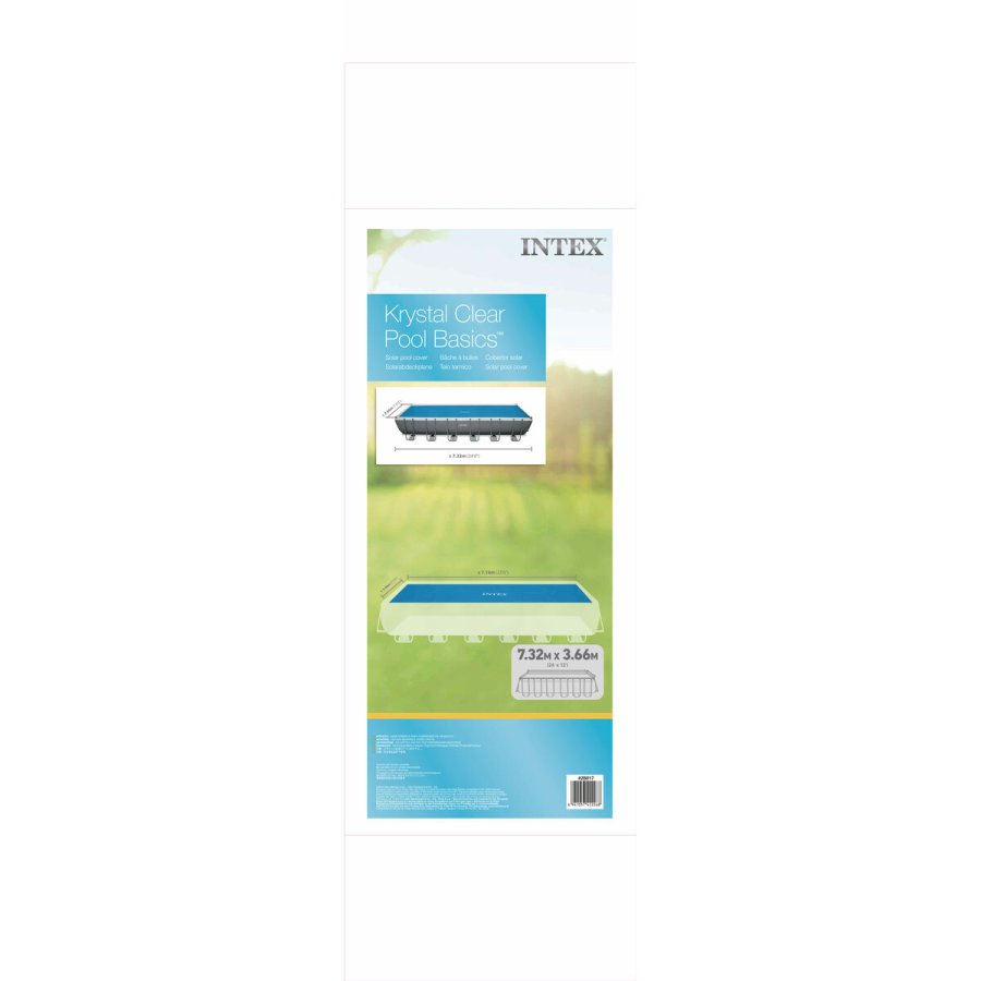 Swimmingpool Cover Intex 28017 Solar 732 x 366 cm #3