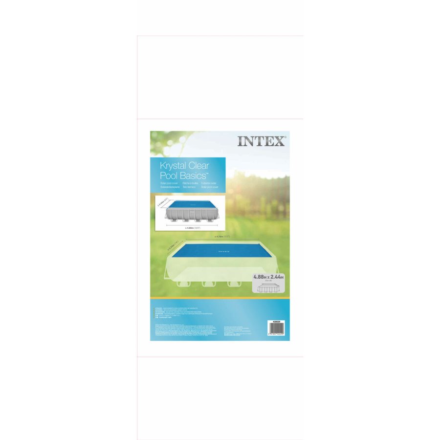 Swimmingpool Cover Intex 28029 Rektangulr Solar 476 x 234 cm #3