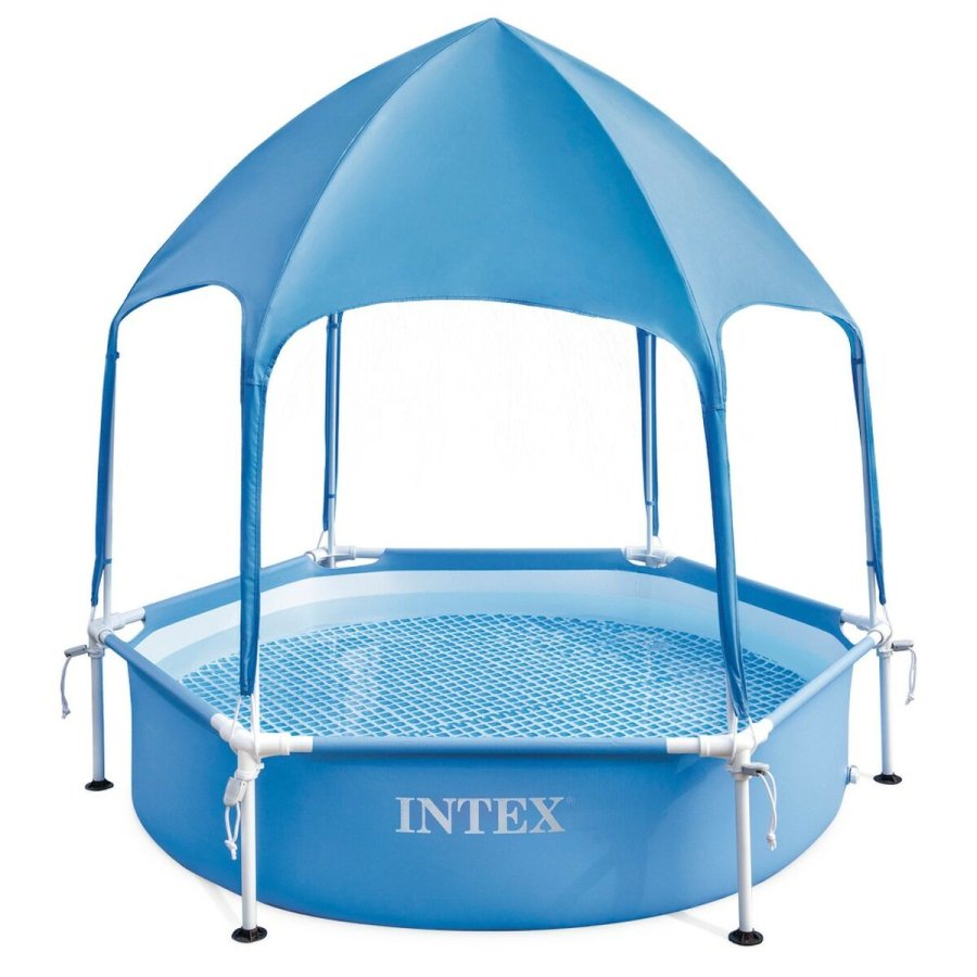 Pool Aftageligt Intex 183 x 38 x 183 cm #1