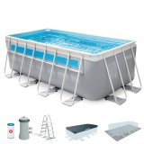 Pool Aftageligt Intex 400 x 122 x 200 cm #1