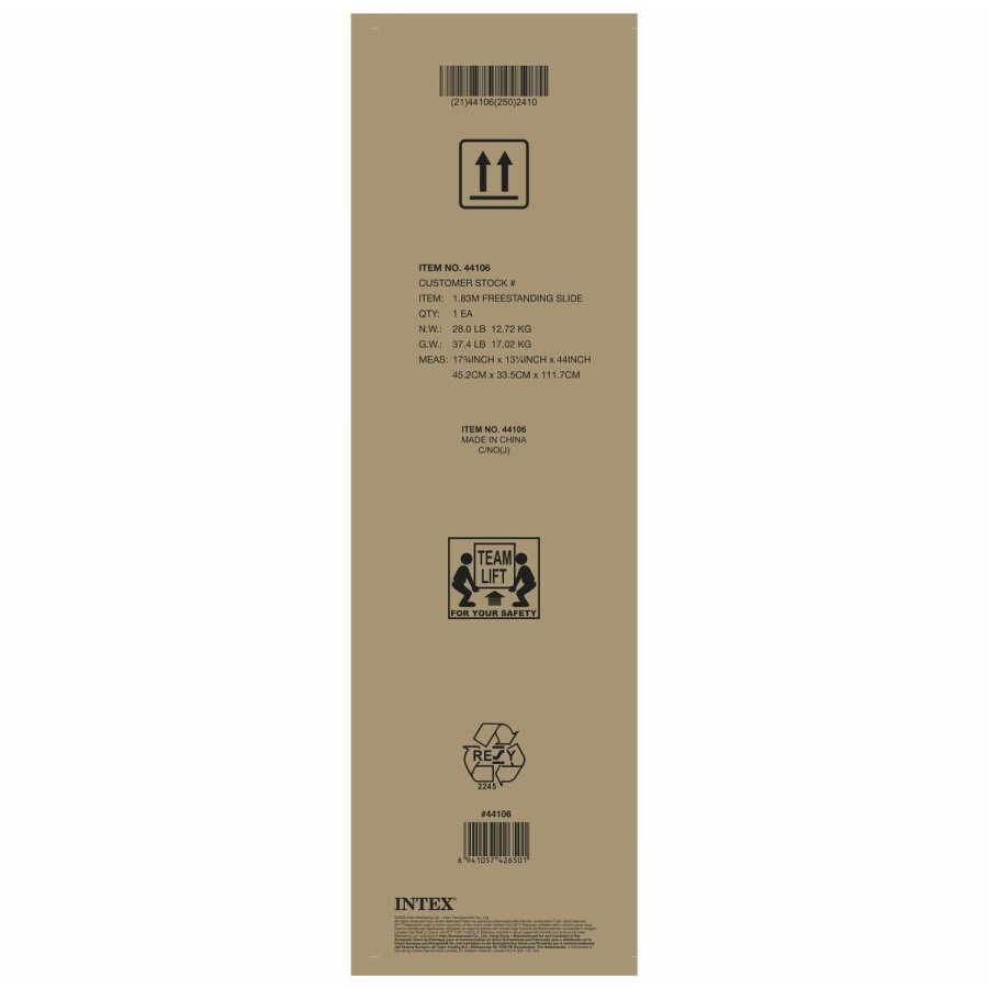 Pool klk Intex 84 x 119 x 196 cm #11