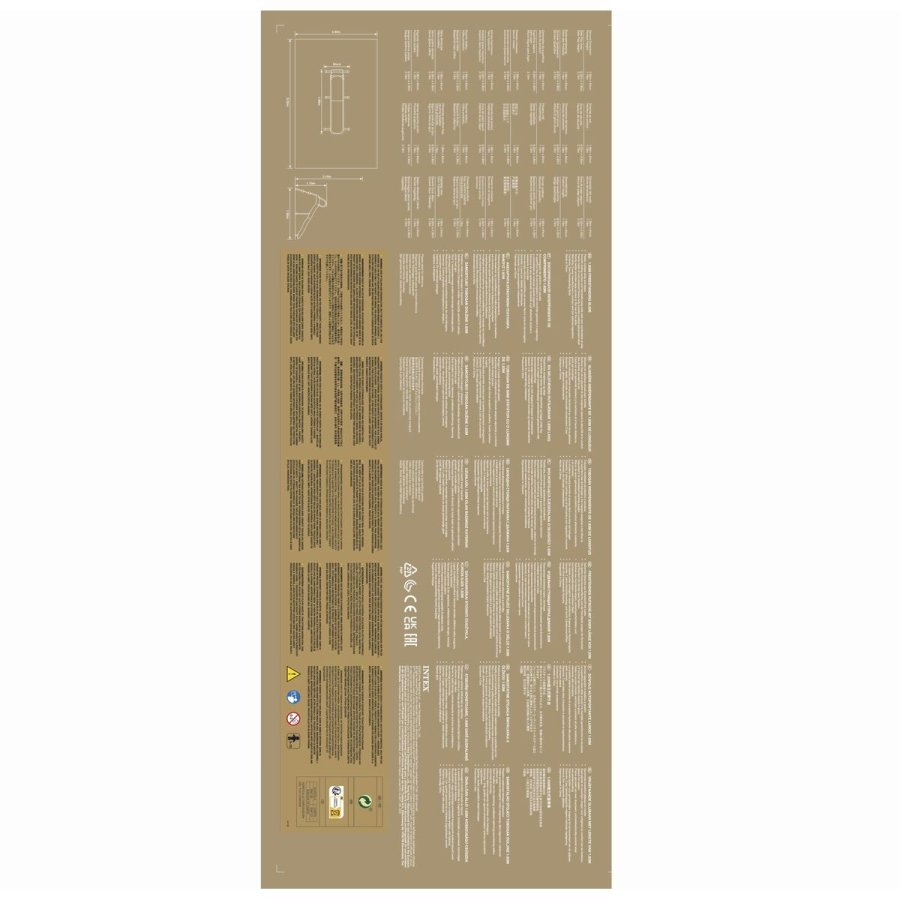 Pool klk Intex 84 x 119 x 196 cm #3