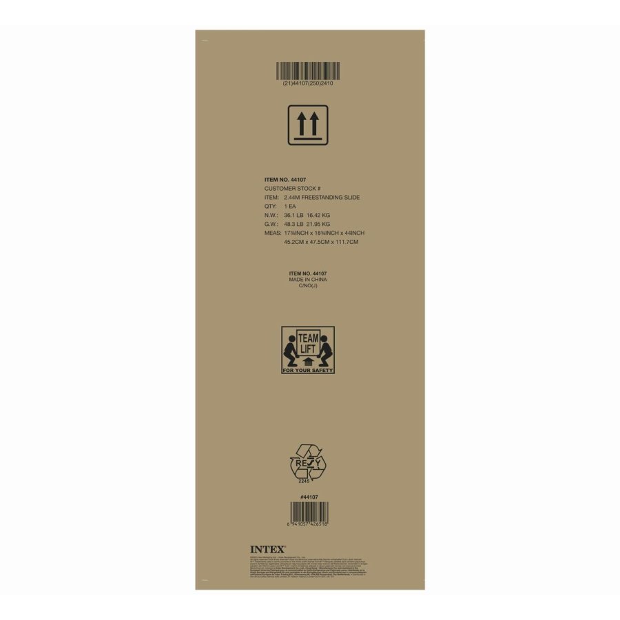 Pool k�lk Intex 84 x 147 x 251 cm #7