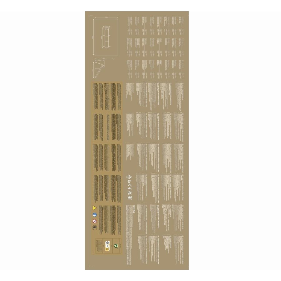 Pool k�lk Intex 84 x 147 x 251 cm #2