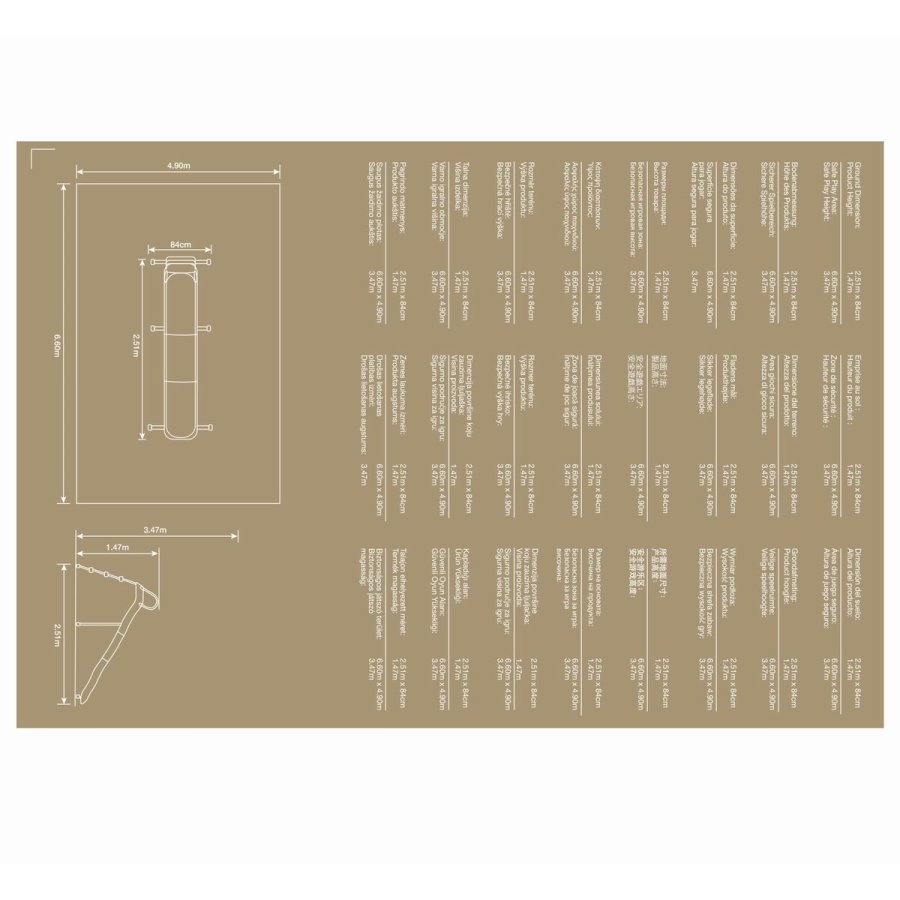 Pool k�lk Intex 84 x 147 x 251 cm #3