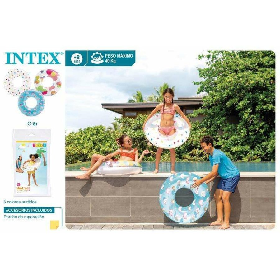 Oppustelig flyder Intex #5