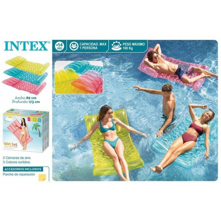 Luftmadras Intex 89 x 173 cm Gennemsigtig #6