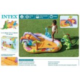 Oppustelig Pool til Brn Intex Dino Park 201 x 157 x 69 cm #4