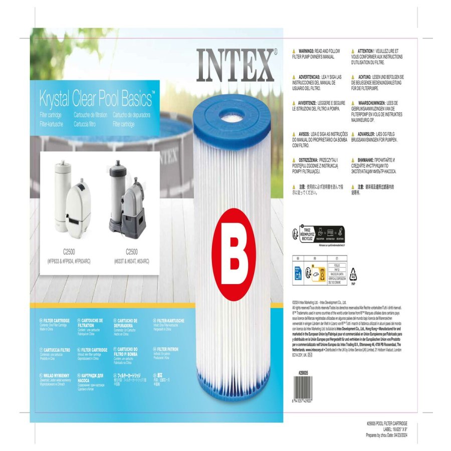 Behandlingsfilter   Intex 29005           #3