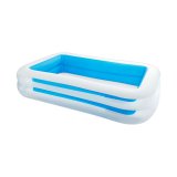 Oppustelig Pool Intex 56483 770 L (262 x 175 x 56 cm) Bl/hvid 262 x 175 x 56 cm #1