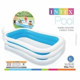 Oppustelig Pool Intex 56483 770 L (262 x 175 x 56 cm) Bl/hvid 262 x 175 x 56 cm #4