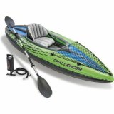 Oppustelig kano Intex Challenger K1 Grn Oppustelig 274 x 33 x 76 cm #1