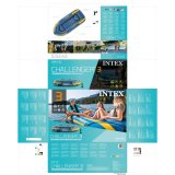Oppusteligt Skib Intex Challenger 3 295 x 43 x 137 cm #2