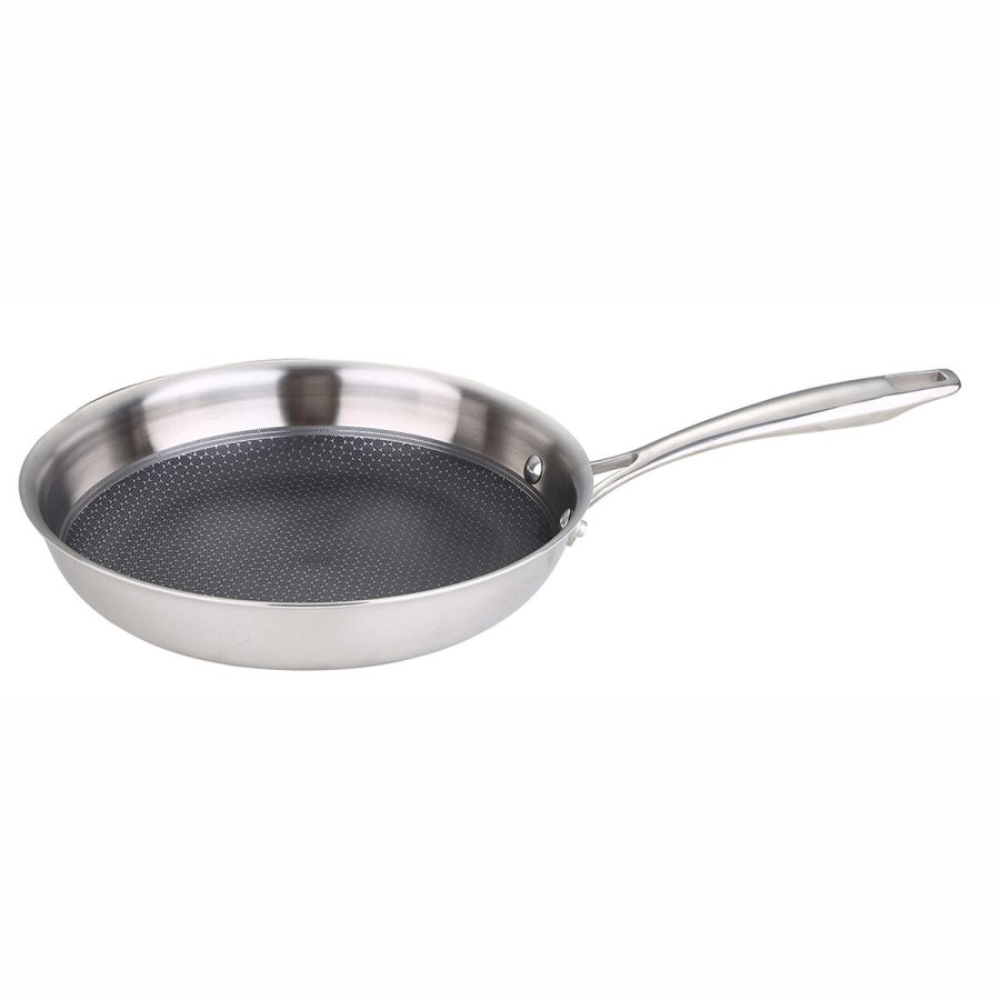 Stegepande Masterpro BGMP-1632  28 cm Slvfarvet Rustfrit stl #1