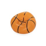 Oppustelige lnestol Bestway Orange 114 x 112 x 66 cm Basketball #4