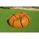 Oppustelige lnestol Bestway Orange 114 x 112 x 66 cm Basketball #7