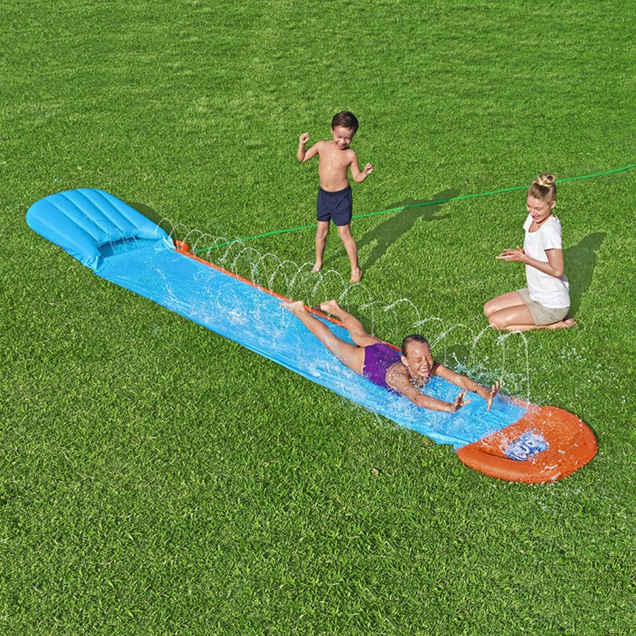 Vandrutschebane Bestway Tsunami 488 x 82 cm Glidning #3