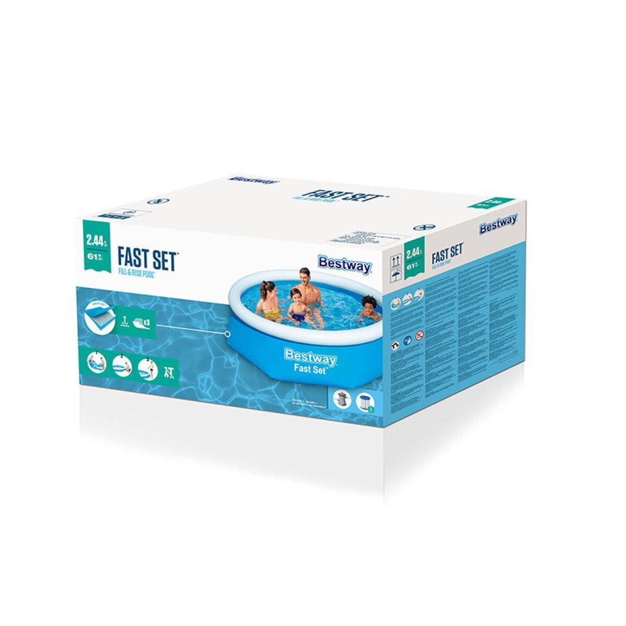 Oppustelig Pool Bestway Bl 1880 L 244 x 61 cm #4