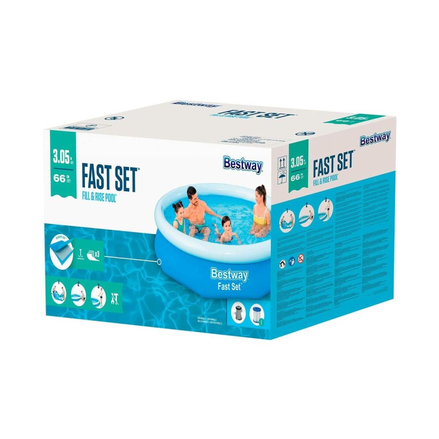 Oppustelig Pool Bestway Bl 3200 L 305 x 66 cm #7