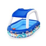 Oppustelig Pool til Brn Bestway Multifarvet 213 x 155 x 132 cm 175 x 262 x 51 cm Skib #1