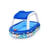 Oppustelig Pool til Brn Bestway Multifarvet 213 x 155 x 132 cm 175 x 262 x 51 cm Skib #4