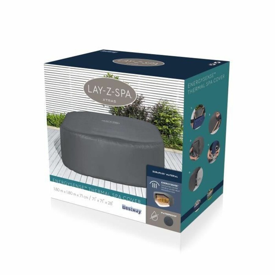 Swimmingpool Cover Bestway LAY-Z-SPA Gr #2