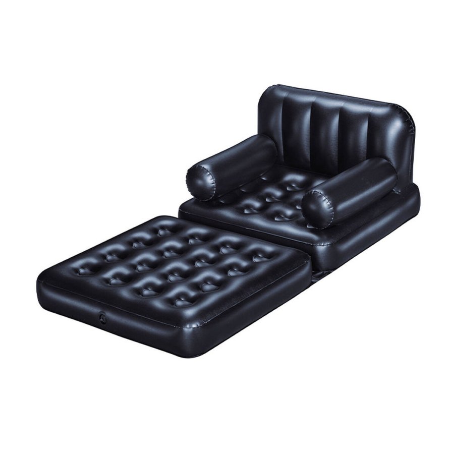 Oppustelige lnestol Bestway 191 x 38 x 25 cm Sort #1