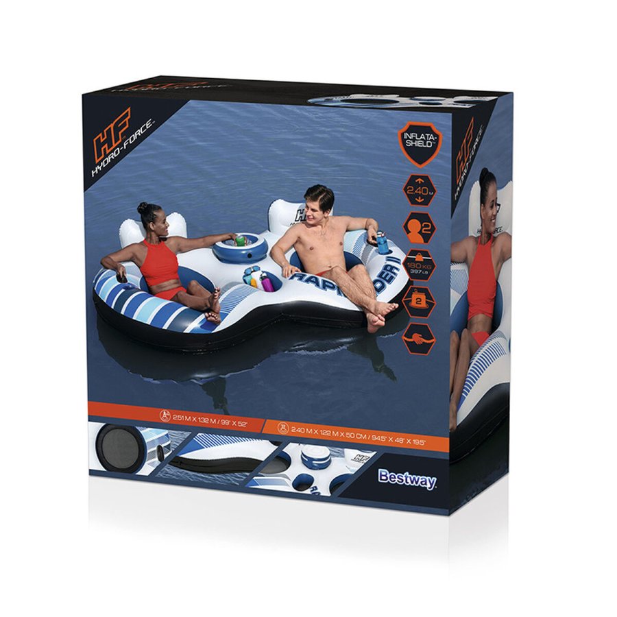 Oppusteligt hjul Bestway Rapid Rider 251 x 132 cm #2