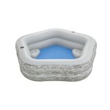 Oppustelig Pool Bestway Gr 213 x 206 x 53 cm #7