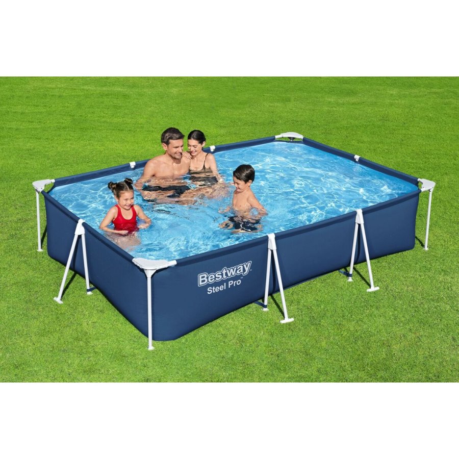 Bestway Pool 300x201x66 cm til Voksne med Filter 56411 #5