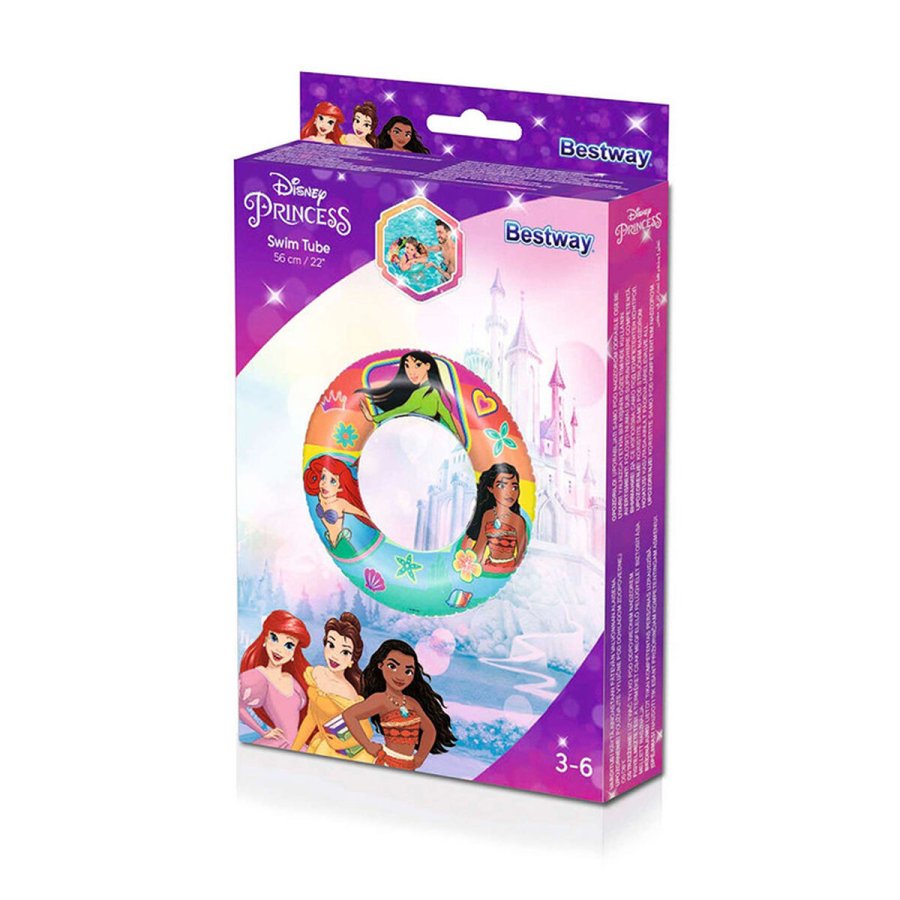 Oppustelig flyder Bestway Multifarvet Disney Prinsesser  56 cm #2