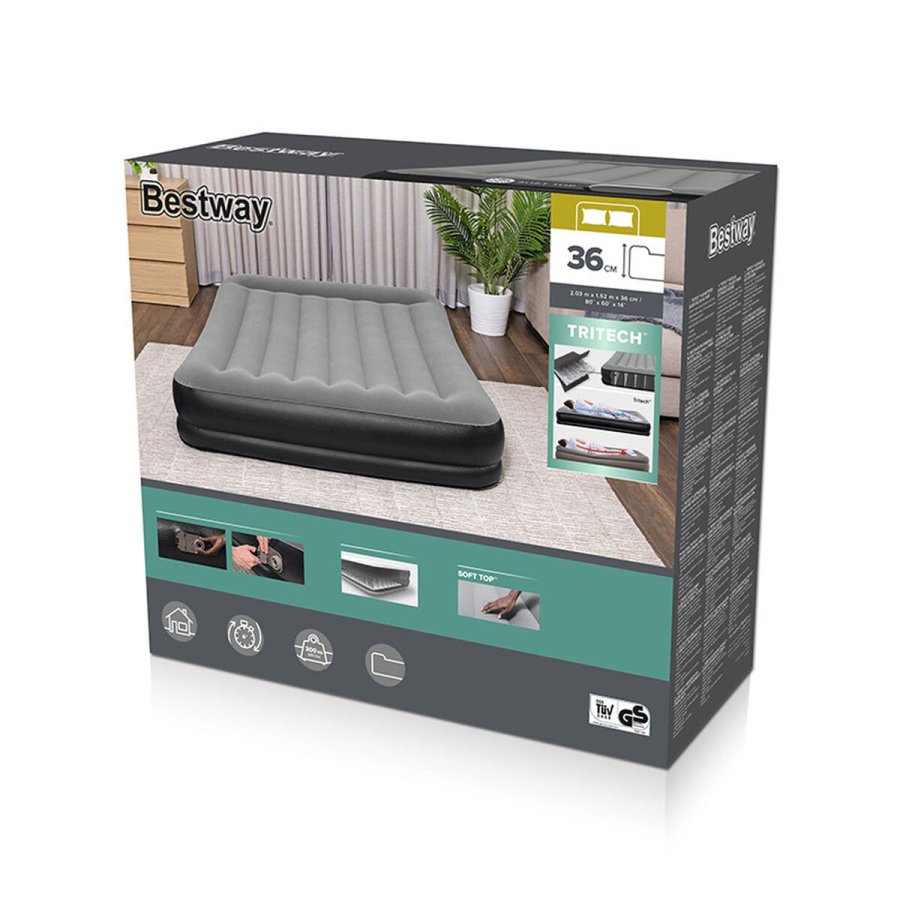 Luftmadras Bestway 67725/23 203 x 152 x 36 cm #4