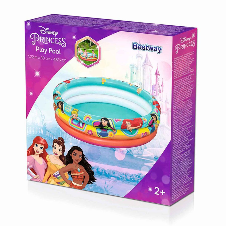 Oppustelig Pool til Brn Bestway Disney Prinsesser 122 x 30 cm (1 enheder) #2