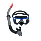 Snorkel beskyttelsesbriller og rr Bestway Hvid Gr Voksen (1 enheder) #2