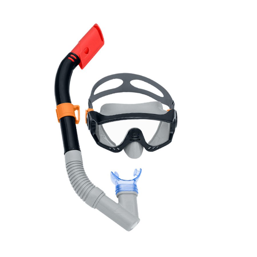 Snorkel beskyttelsesbriller og rr Bestway Bl Sort Voksen (1 enheder) #3
