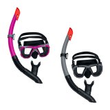 Snorkel beskyttelsesbriller og rr Bestway Gr Pink Voksen (1 enheder) #1