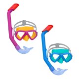 Snorkel beskyttelsesbriller og rr til brn Bestway Bl Fuchsia (1 enheder) #1