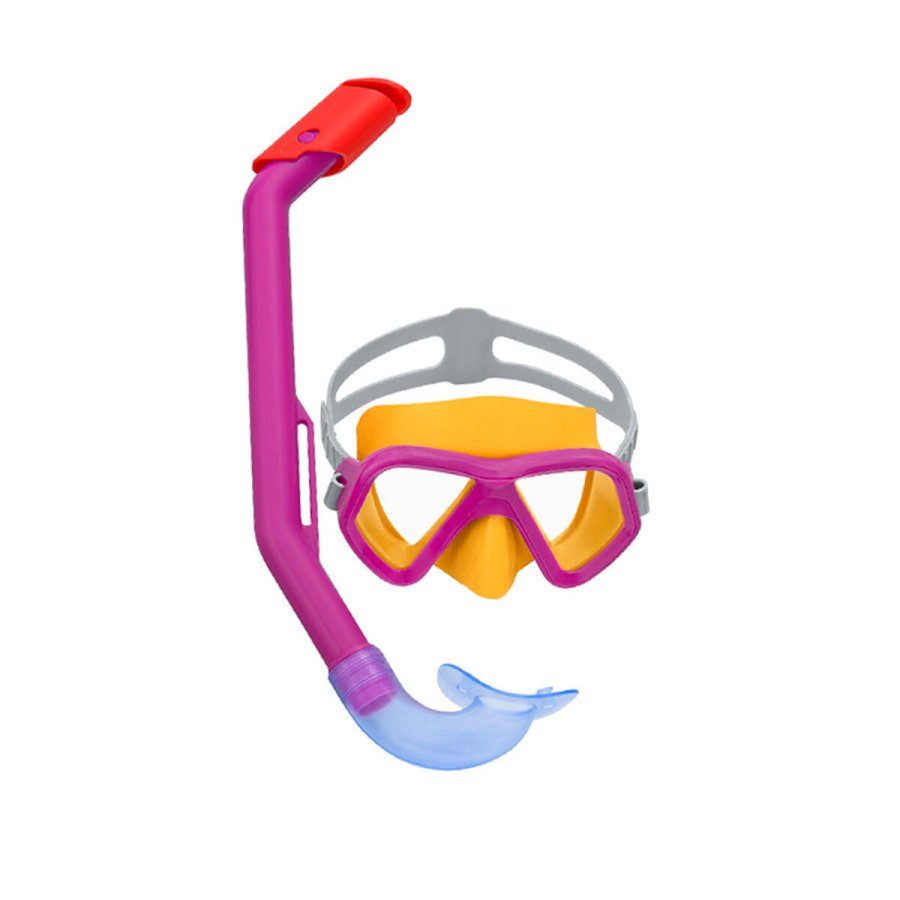 Snorkel beskyttelsesbriller og rr til brn Bestway Bl Fuchsia (1 enheder) #2