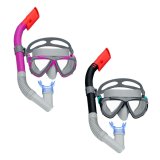 Snorkel beskyttelsesbriller og rr Bestway Sort Pink Voksen (1 enheder) #1