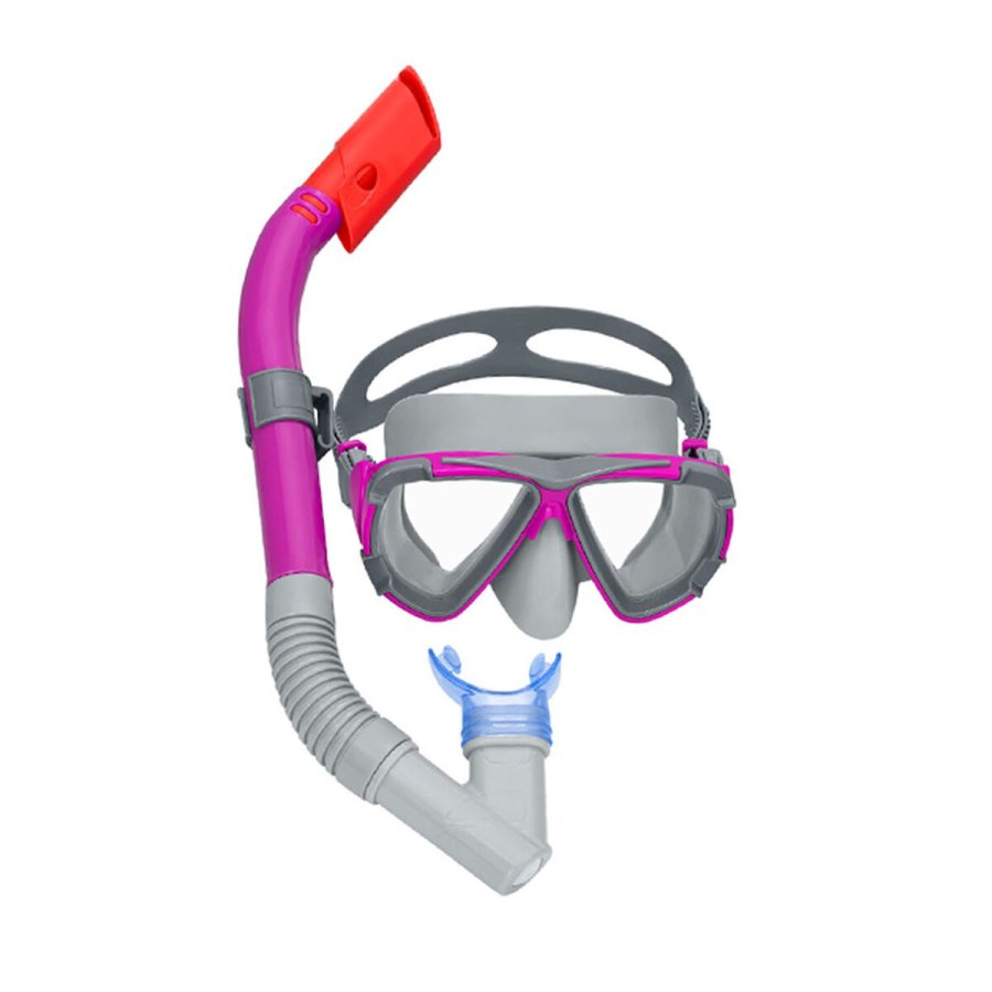 Snorkel beskyttelsesbriller og rr Bestway Sort Pink Voksen (1 enheder) #2