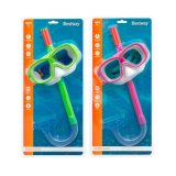 Snorkel beskyttelsesbriller og rr til brn Bestway Grn Pink (1 enheder) #4