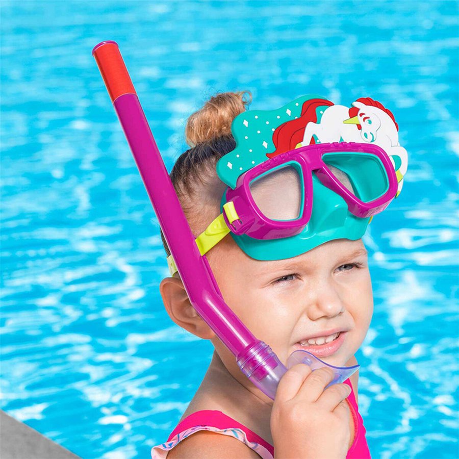 Snorkel beskyttelsesbriller og rr til brn Bestway (1 enheder) #7