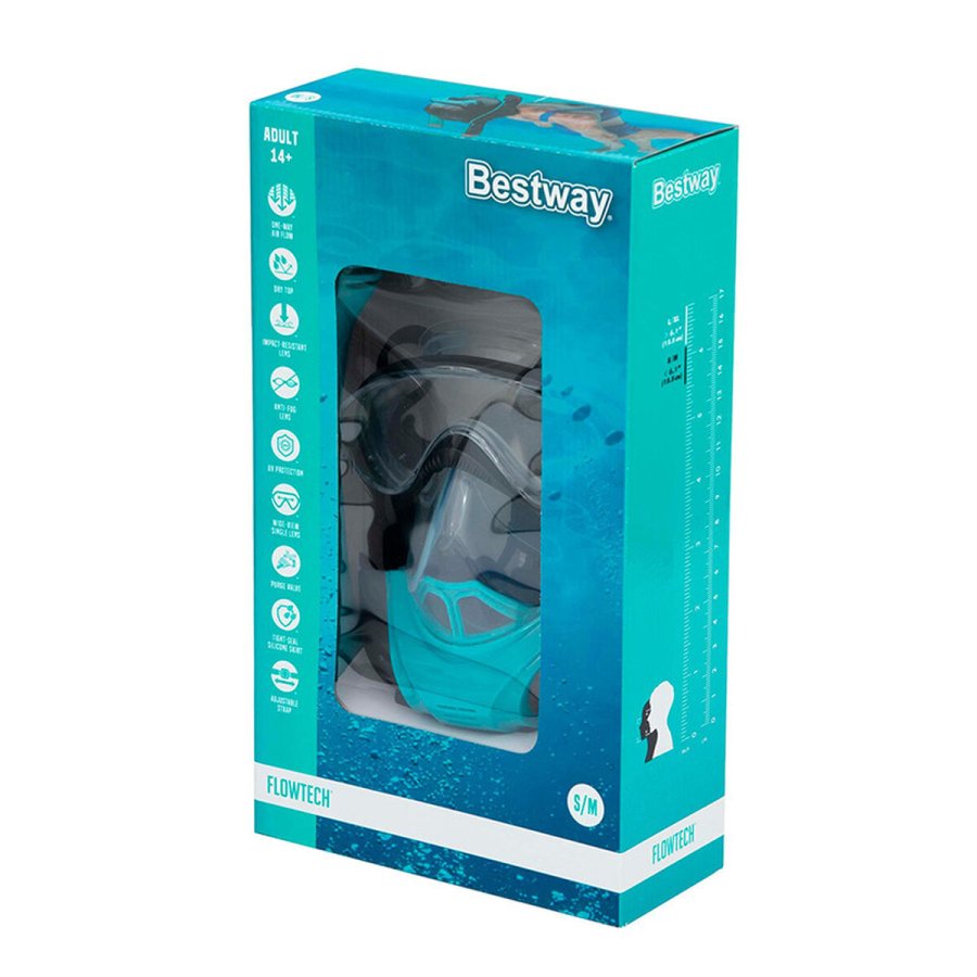 Dykkerbriller Bestway Bl Sort Multifarvet #2