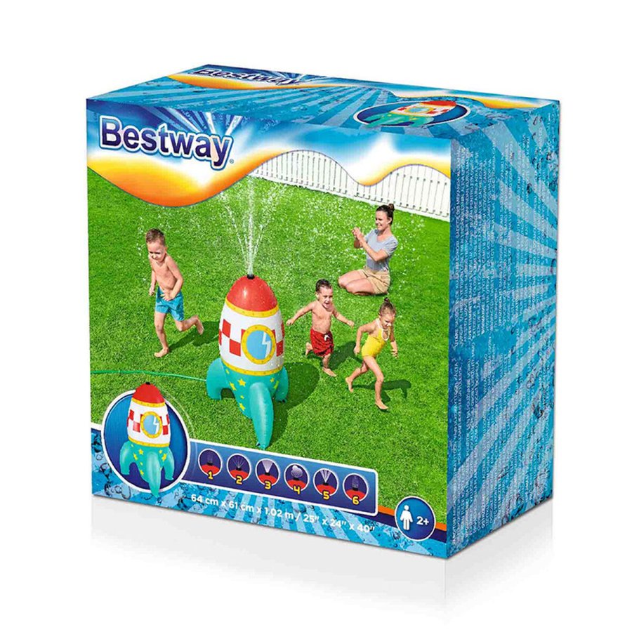 Legetjs vandsprinkler Bestway Plastik 64 x 61 x 102 cm 61 x 64 x 102 cm Rumskib #3
