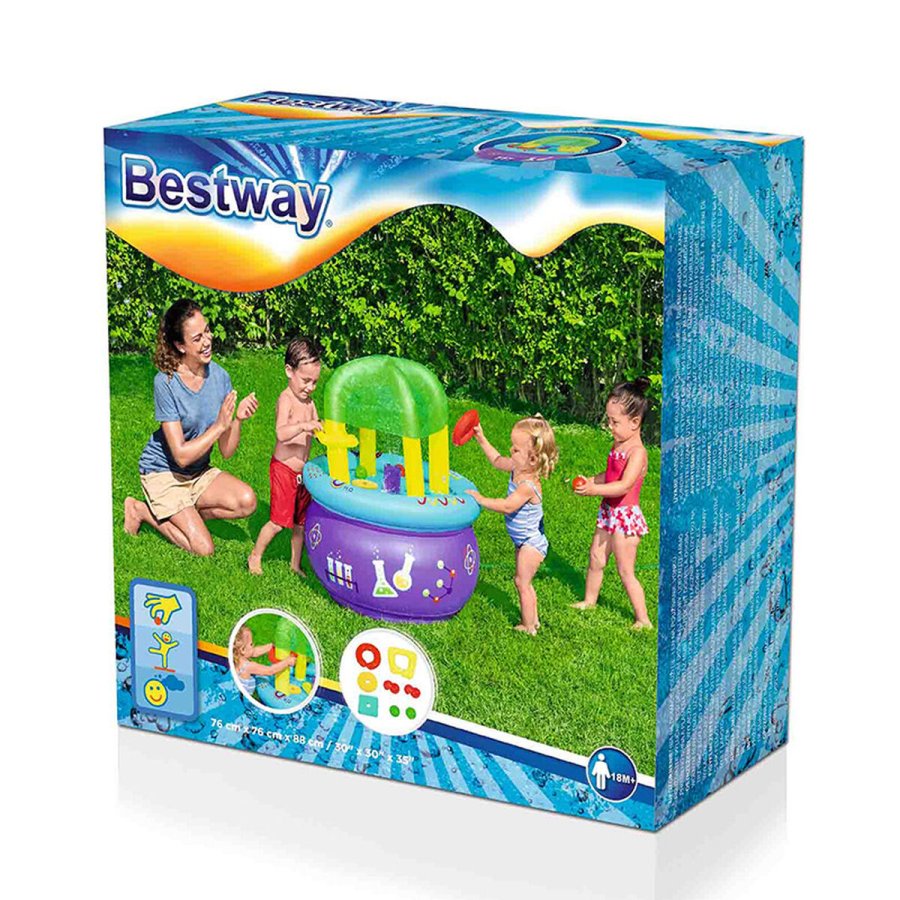 Oppustelig Spil Bestway 76 x 76 x 88 cm #3