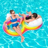 Oppusteligt hjul Bestway Regnbue 186 x 116 cm #3