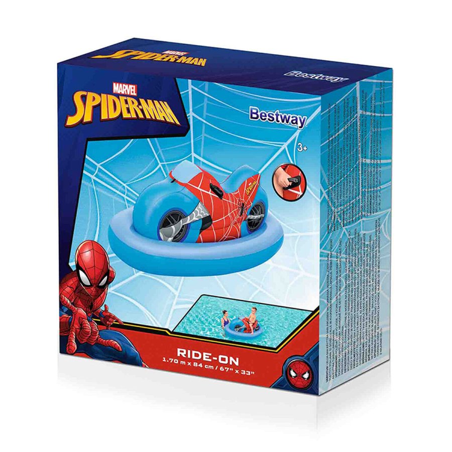 Luftmadras Bestway Spiderman Motorcykel 170 x 84 cm #2