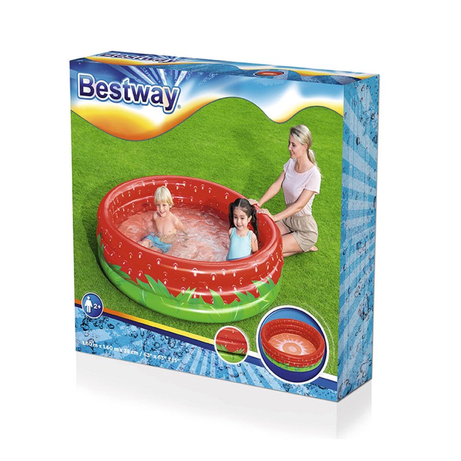 Oppustelig Pool til Brn Bestway Jordbr 168 x 38 cm #2